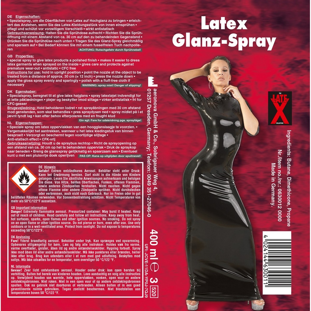 X-Late Latex Glanz Spray 400ml