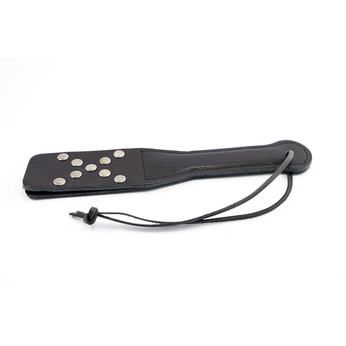 Echtleder Paddle X-Nieten 25cm