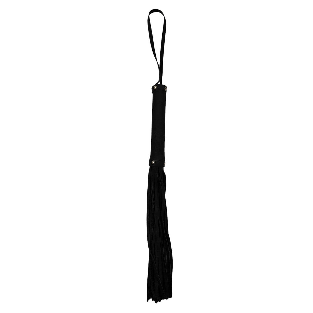 Echtleder Peitsche mit Nieten 50cm