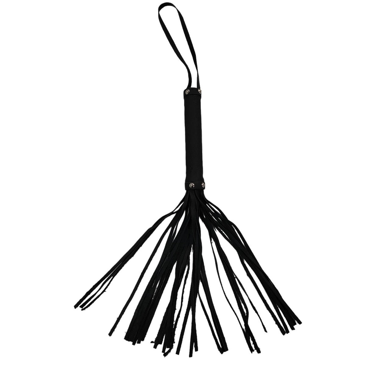 Echtleder Peitsche mit Nieten 50cm