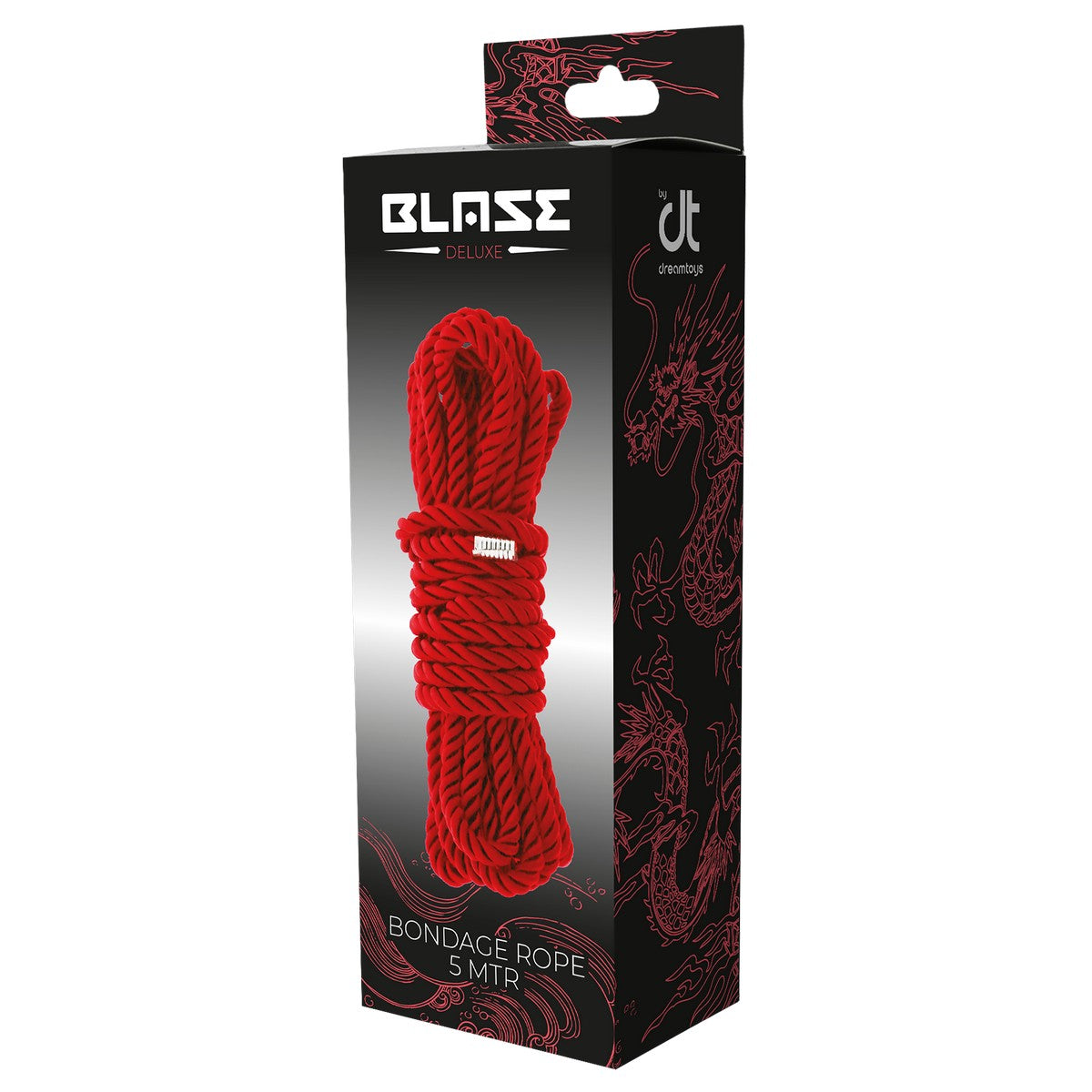 Blaze Deluxe Bondage Rope 5 Meter Rot