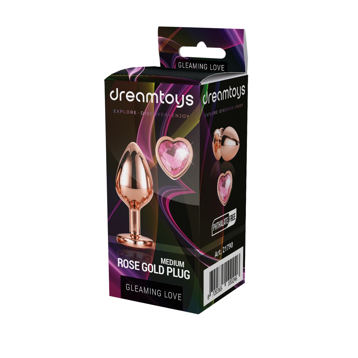 Gleaming Love Rosé Gold Plug M