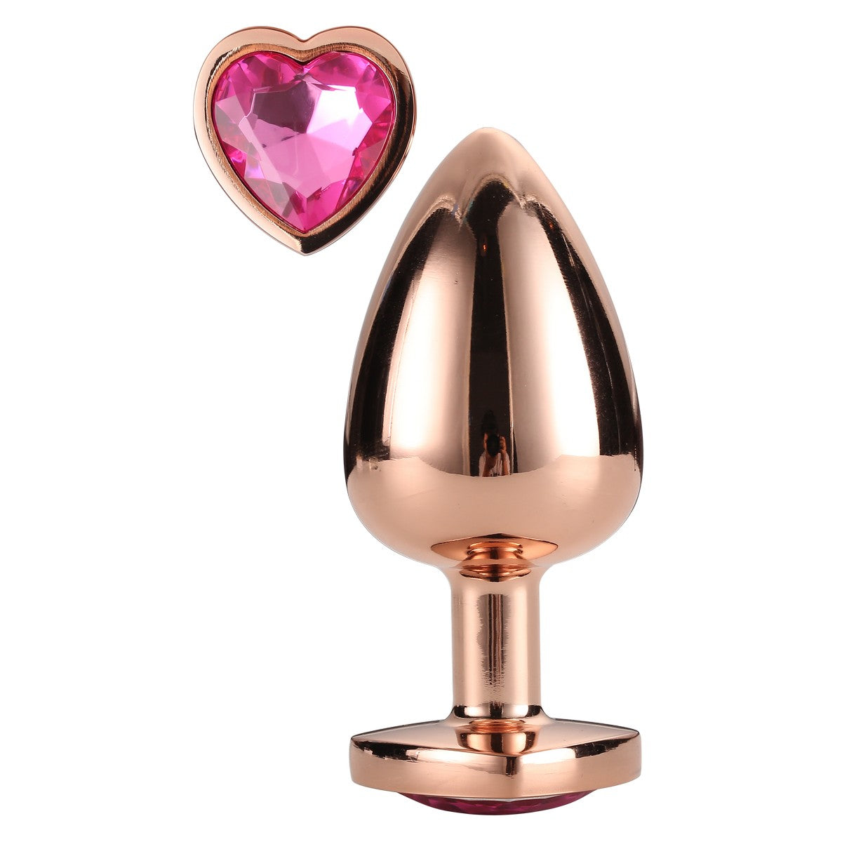 Gleaming Love Rosé Gold Plug L
