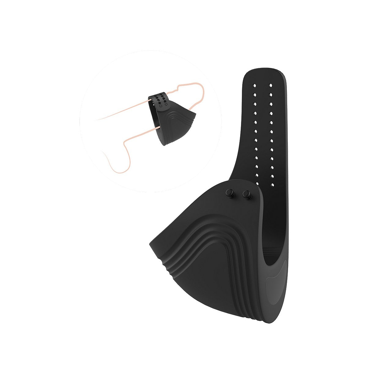 Vibrierender Penisring mit Fernbedienung