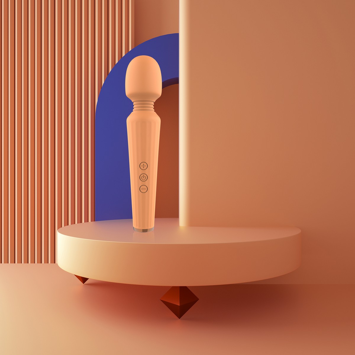 Glam Wand Vibrator Orange