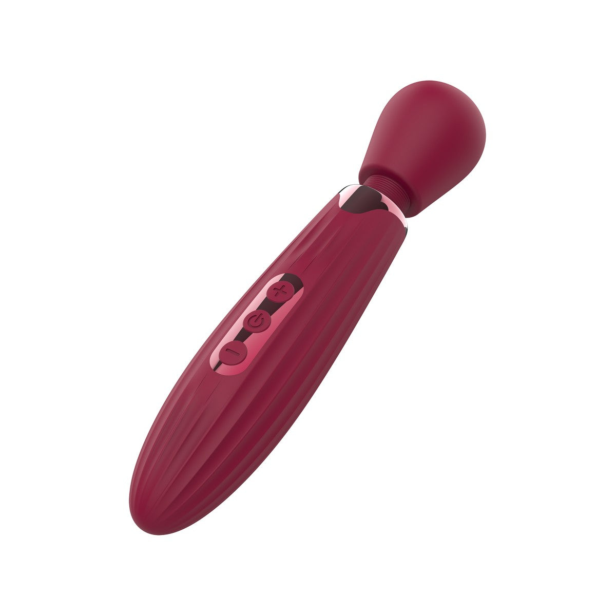 Glam Wand Vibrator Weinrot