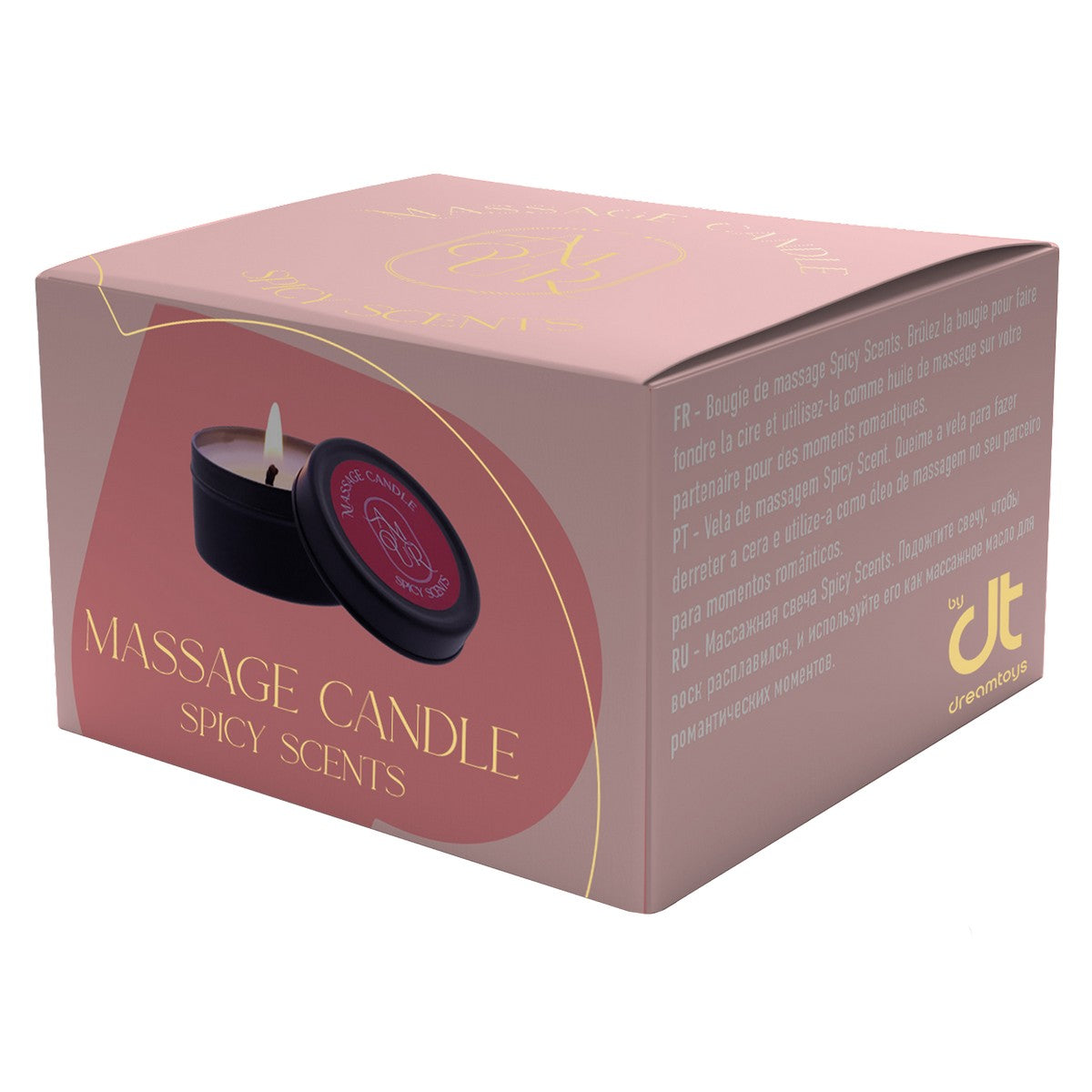 Amour Massage Candle Spicy Scents