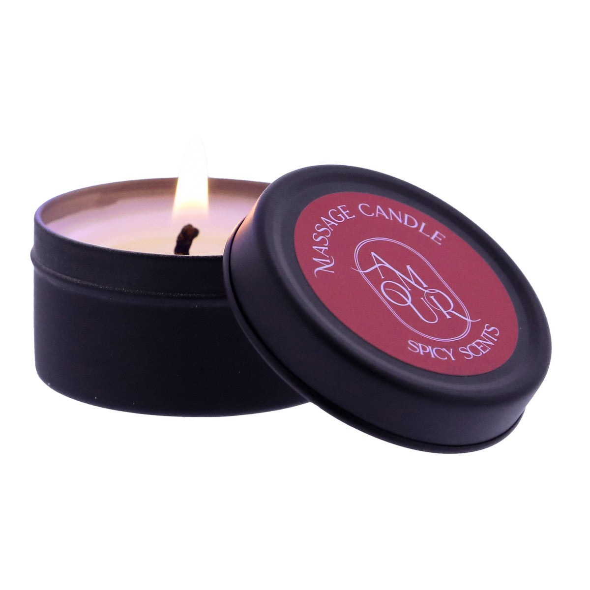 Amour Massage Candle Spicy Scents