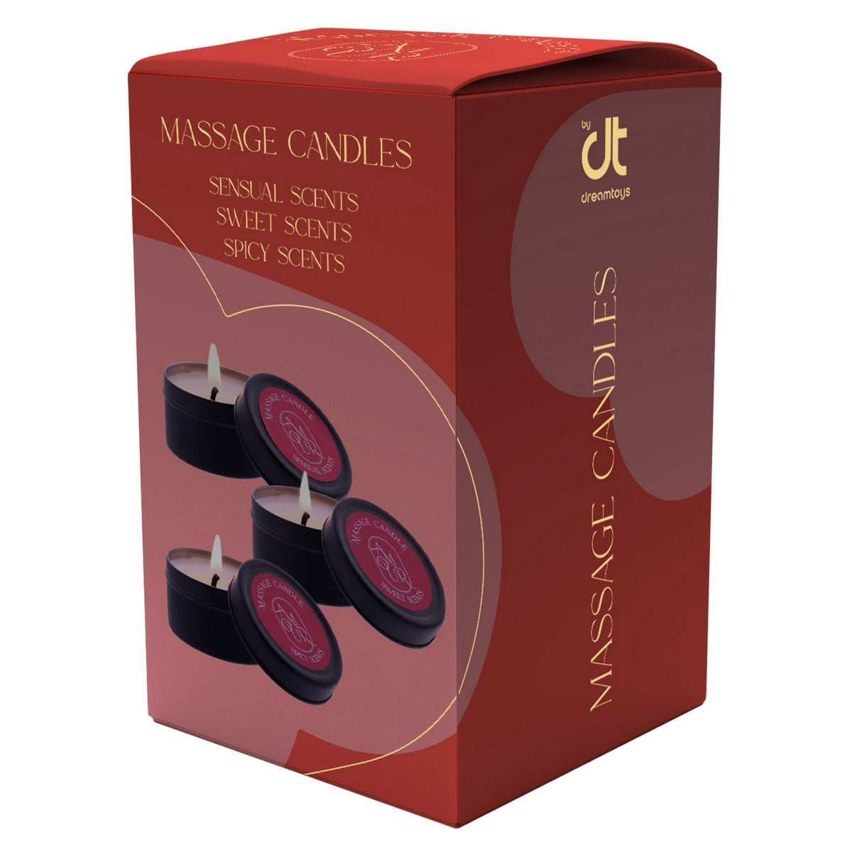 Amour Massage Candle Set Of 3 Scents