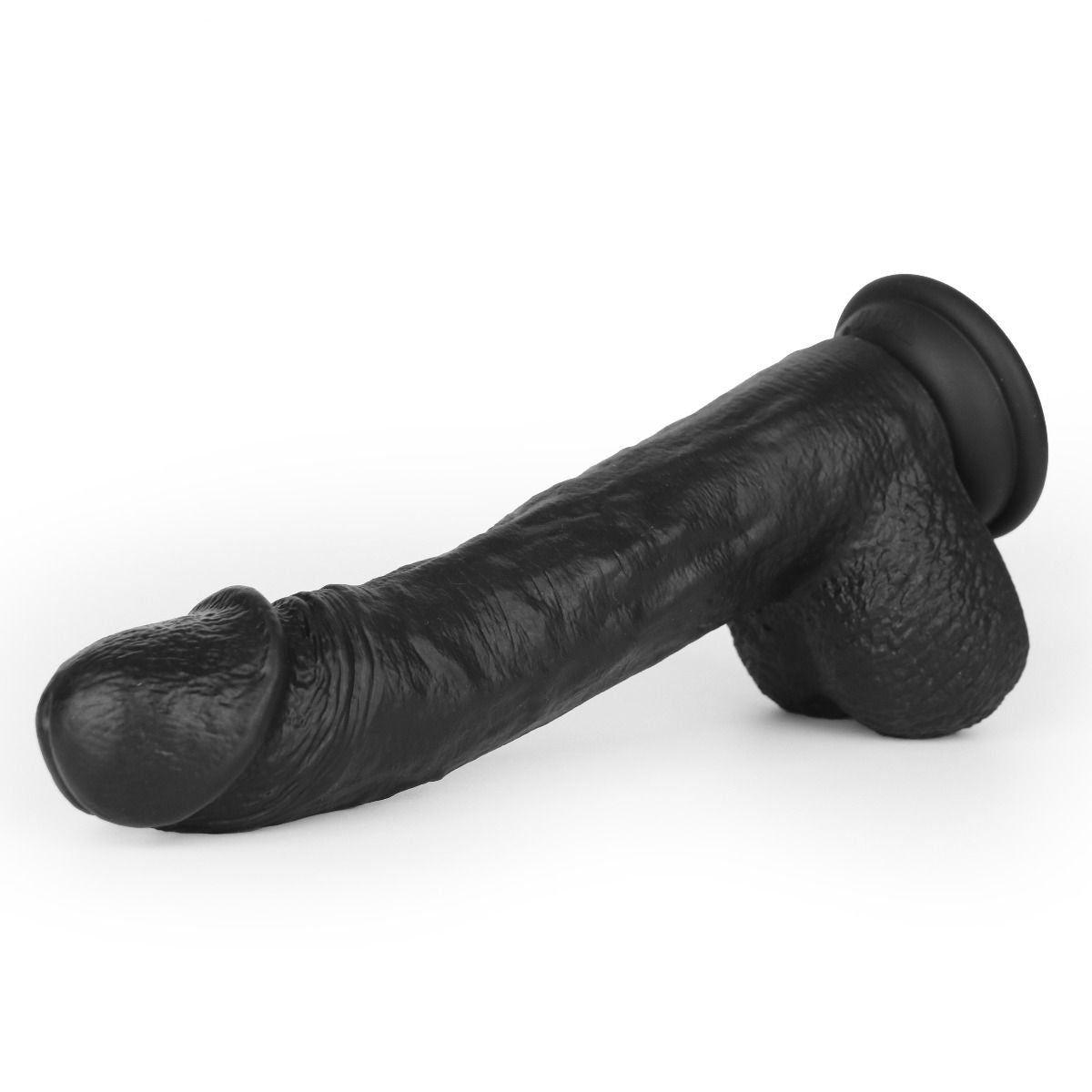 ZENN Super Soft Realistic Dick 22.2cm with Warming Function Black