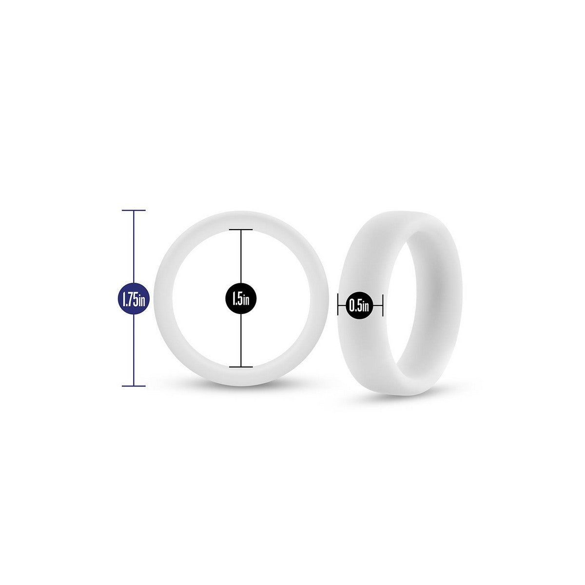 Performance Silicone Glow Penisring