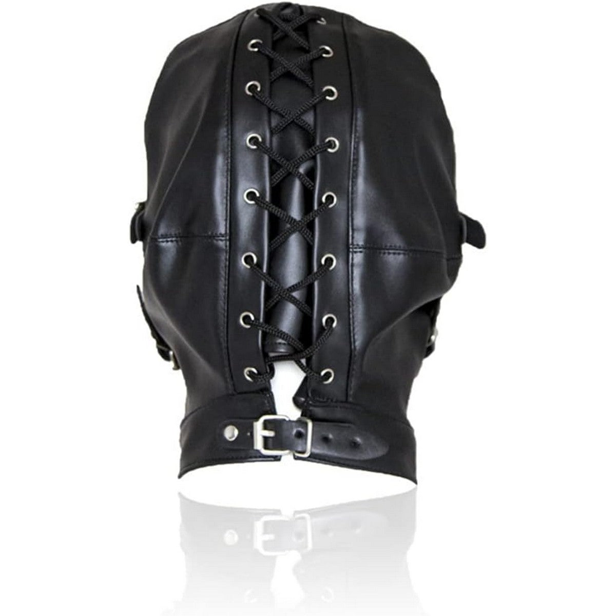 Ledermaske mit Mouth Gag