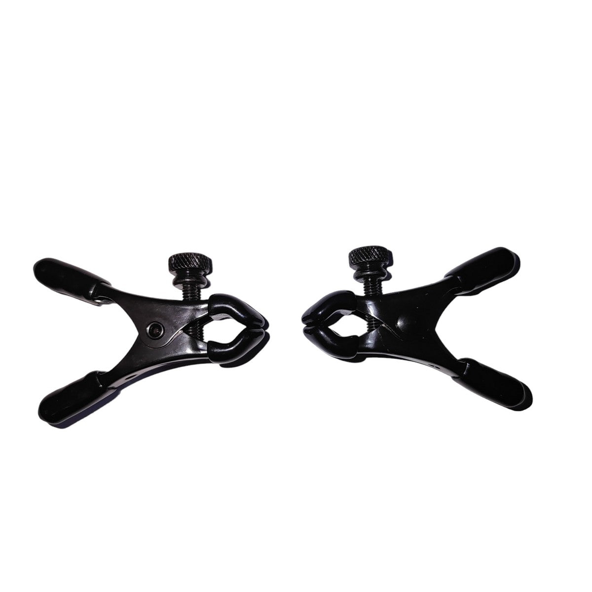 Nippelklemmen schwarz (2er Set)
