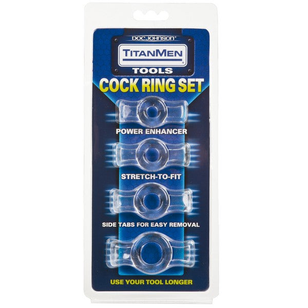 C-Ring 4er-Set Transparent