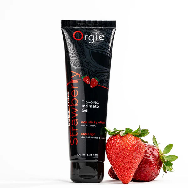 Orgie Lube Tube Strawberry 100ml