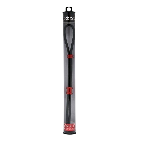 Cock Grip Double Korsett Rot