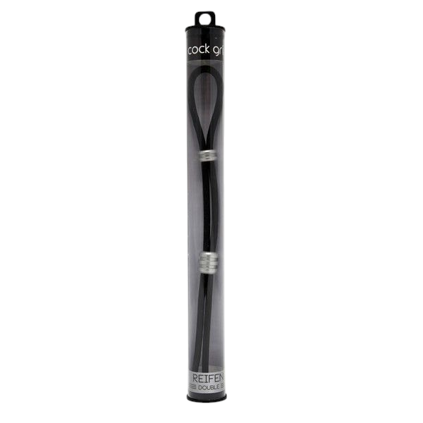 Cock Grip Double Reifen silber