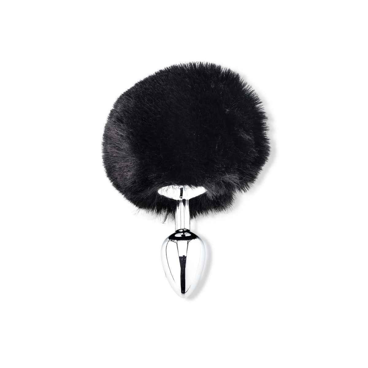 Deluxe Fluffy Bunny Tail Schwarz