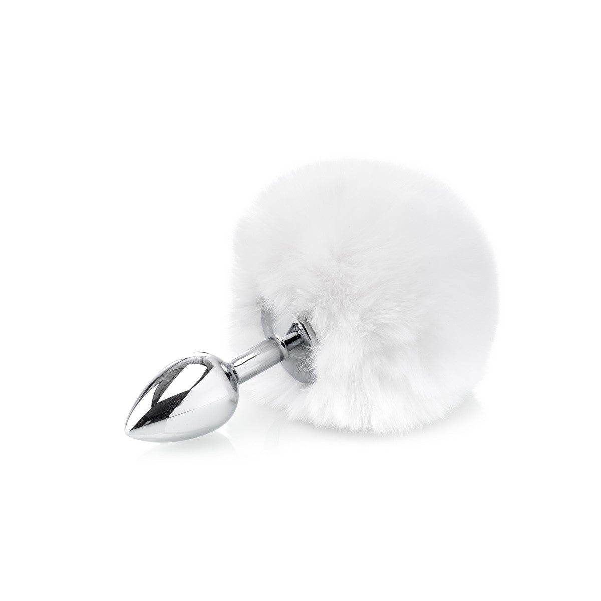 Deluxe Fluffy Bunny Tail Weiss