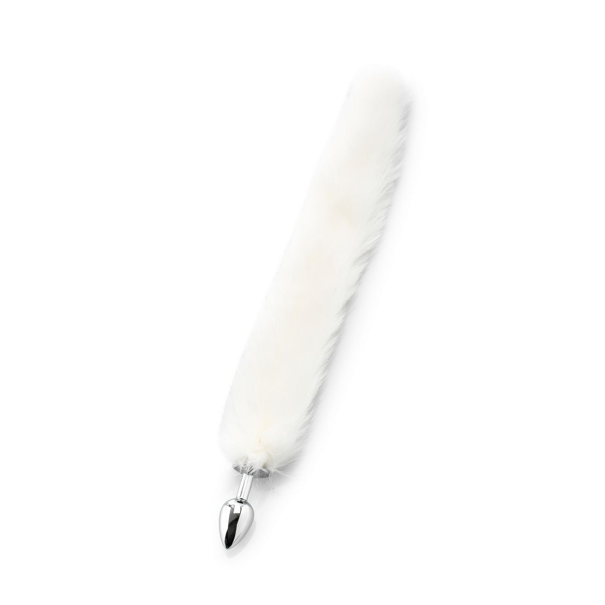 Deluxe Fluffy Fox Plug Weiss