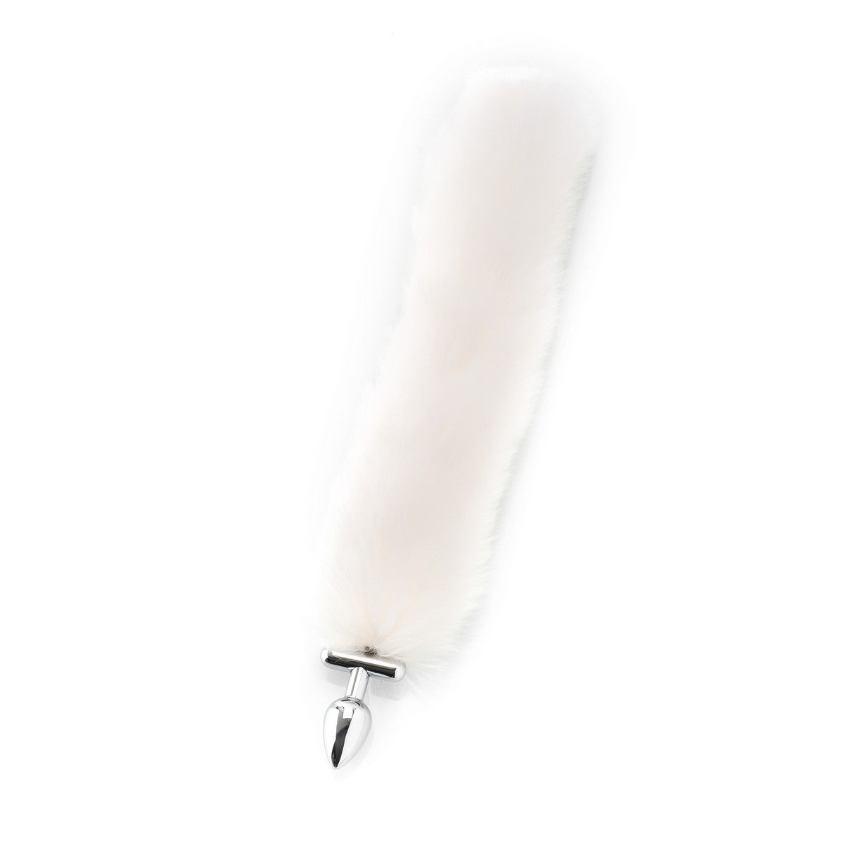 Deluxe Fluffy Tail Plug Weiss