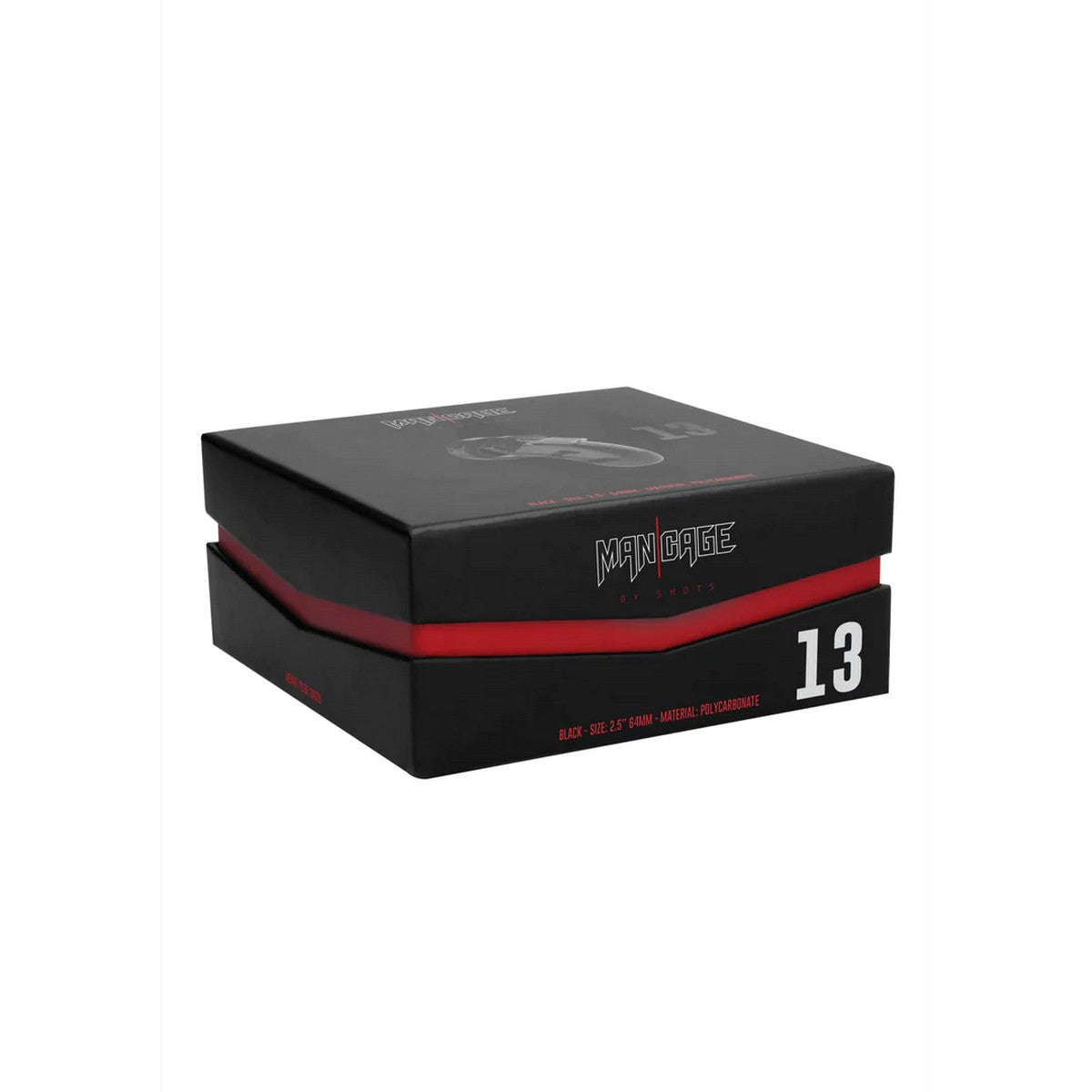 ManCage Model 13 Schwarz Peniskäfig 6.5cm