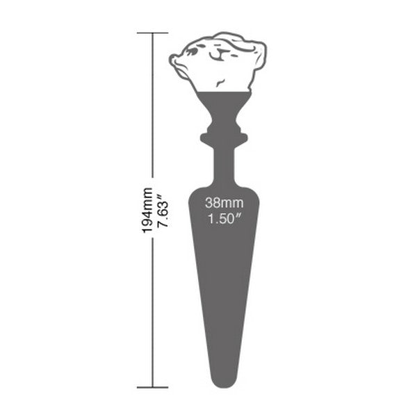 Anal Cone Klar Gr. XL