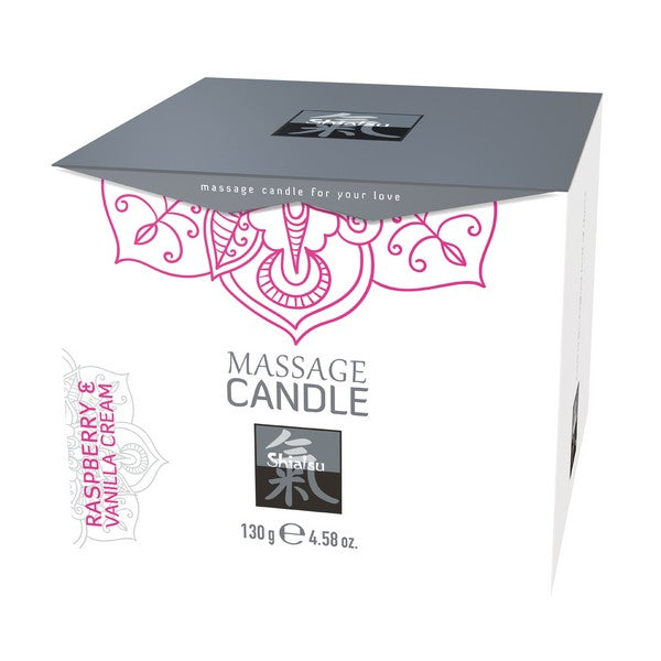 Massagekerze Raspberry & Vanilla Cream