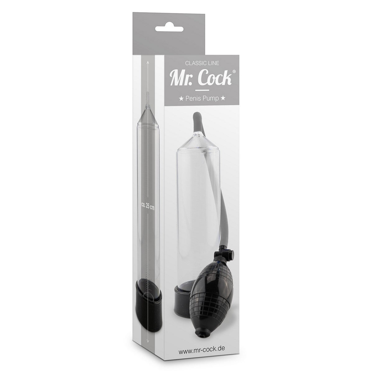 Mr. Cock Classic Penispumpe Klar