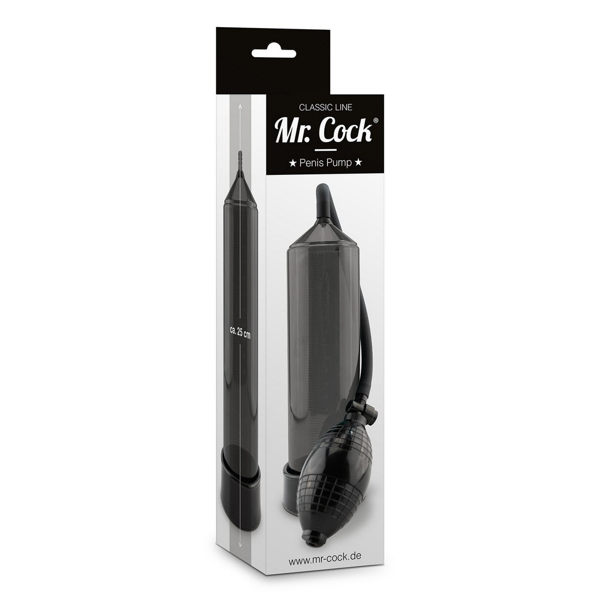 Mr. Cock Classic Penispumpe Schwarz