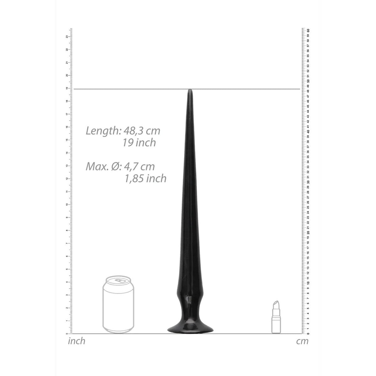 Ass Spike Dildo 50cm