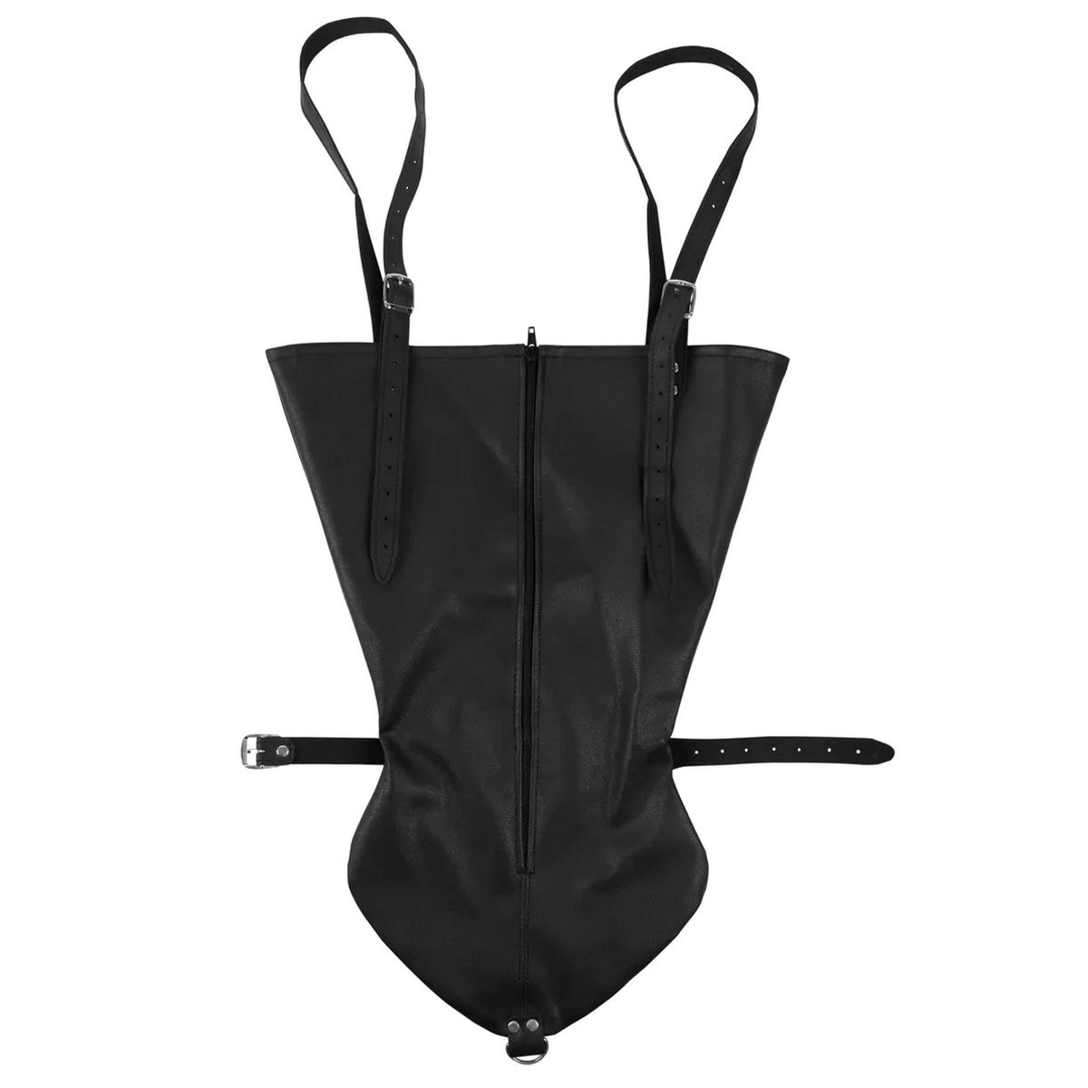 Reissverschluss-Armfessel mit langen Ärmeln