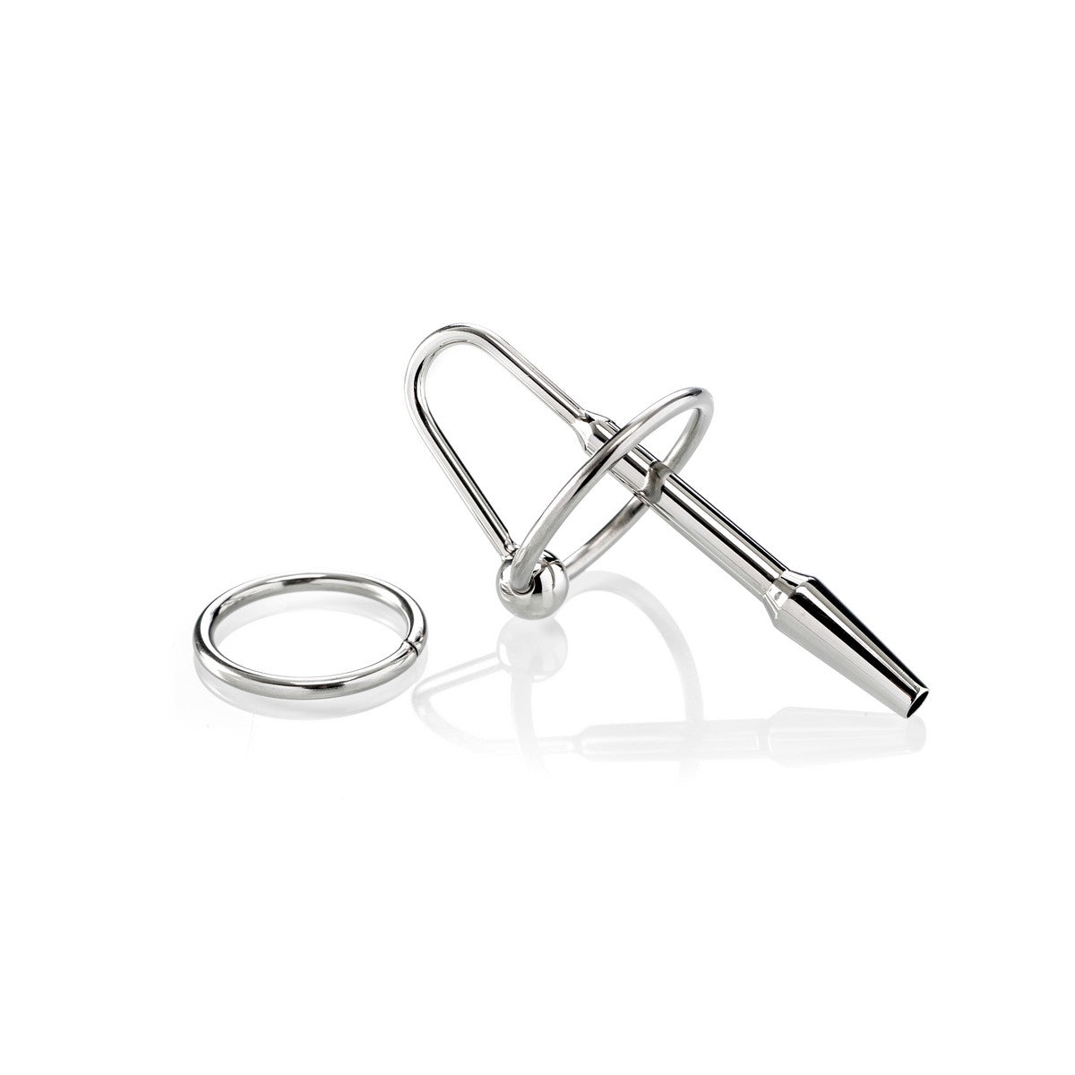 Penis Plug Hohl mit Eichelring
