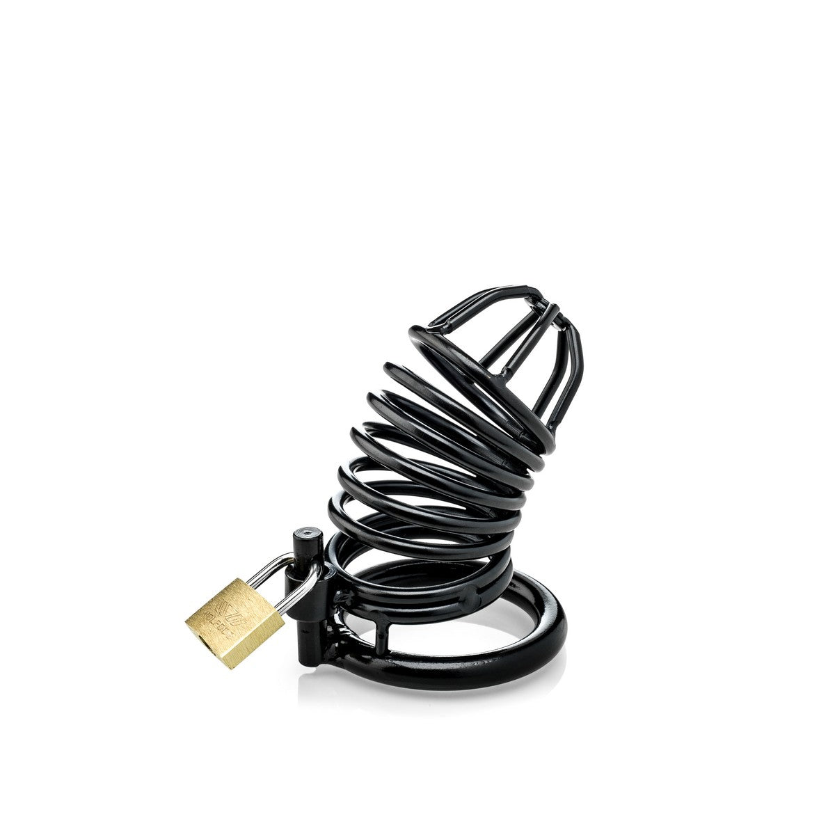 Peniskäfig Schwarz mit 3 Ersatzringen