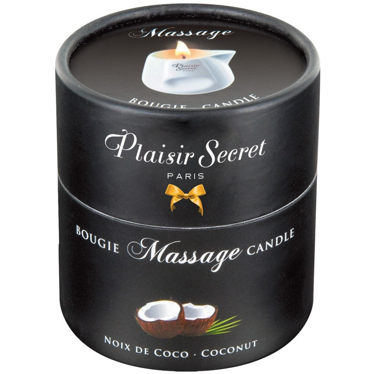 Plaisir Secret Massagekerze Kokos