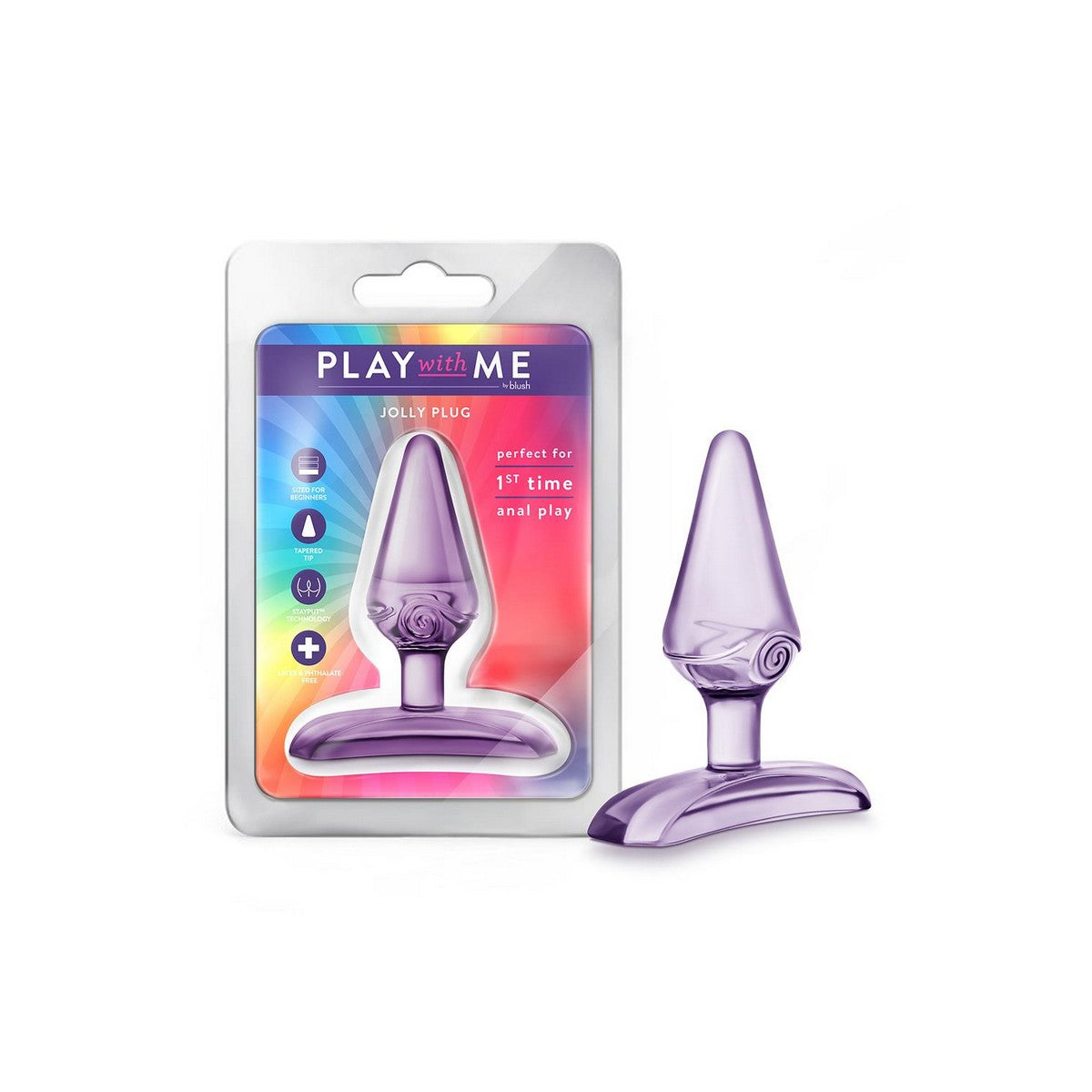 Play With Me Jolly Plug Purple