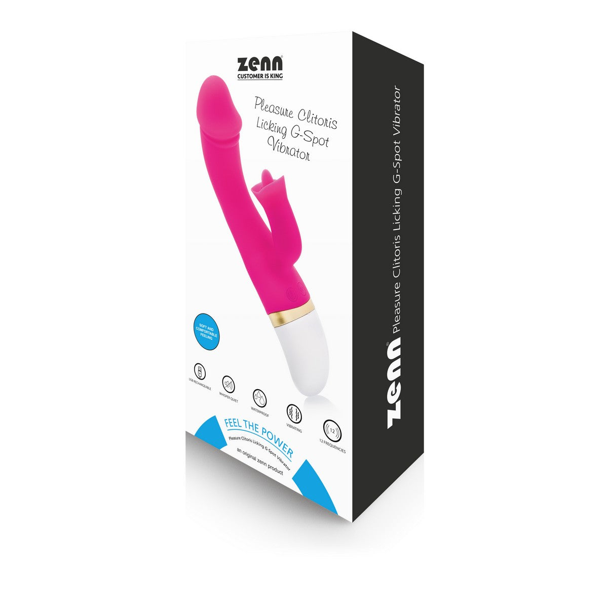 Pleaser Clitoris Licking G-Spot Vibrator