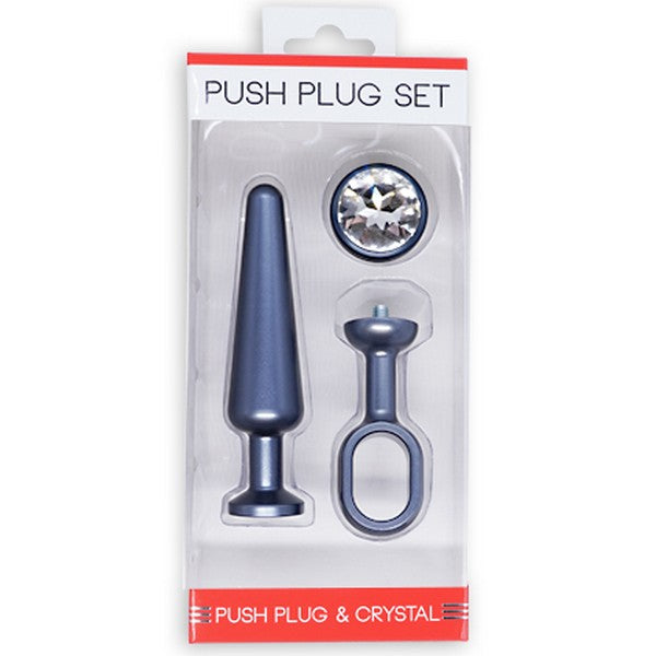 Push Plug Set Anthrazit Gr. M