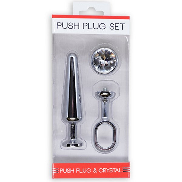 Push Plug Set Chrom Gr. M
