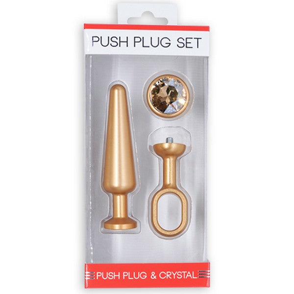 Push Plug Set Gold Gr. M