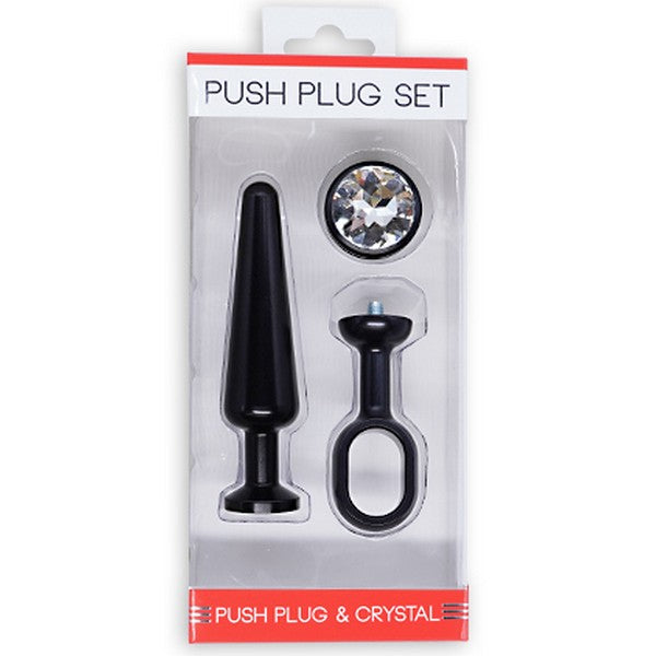 Push Plug Set Schwarz Gr. M