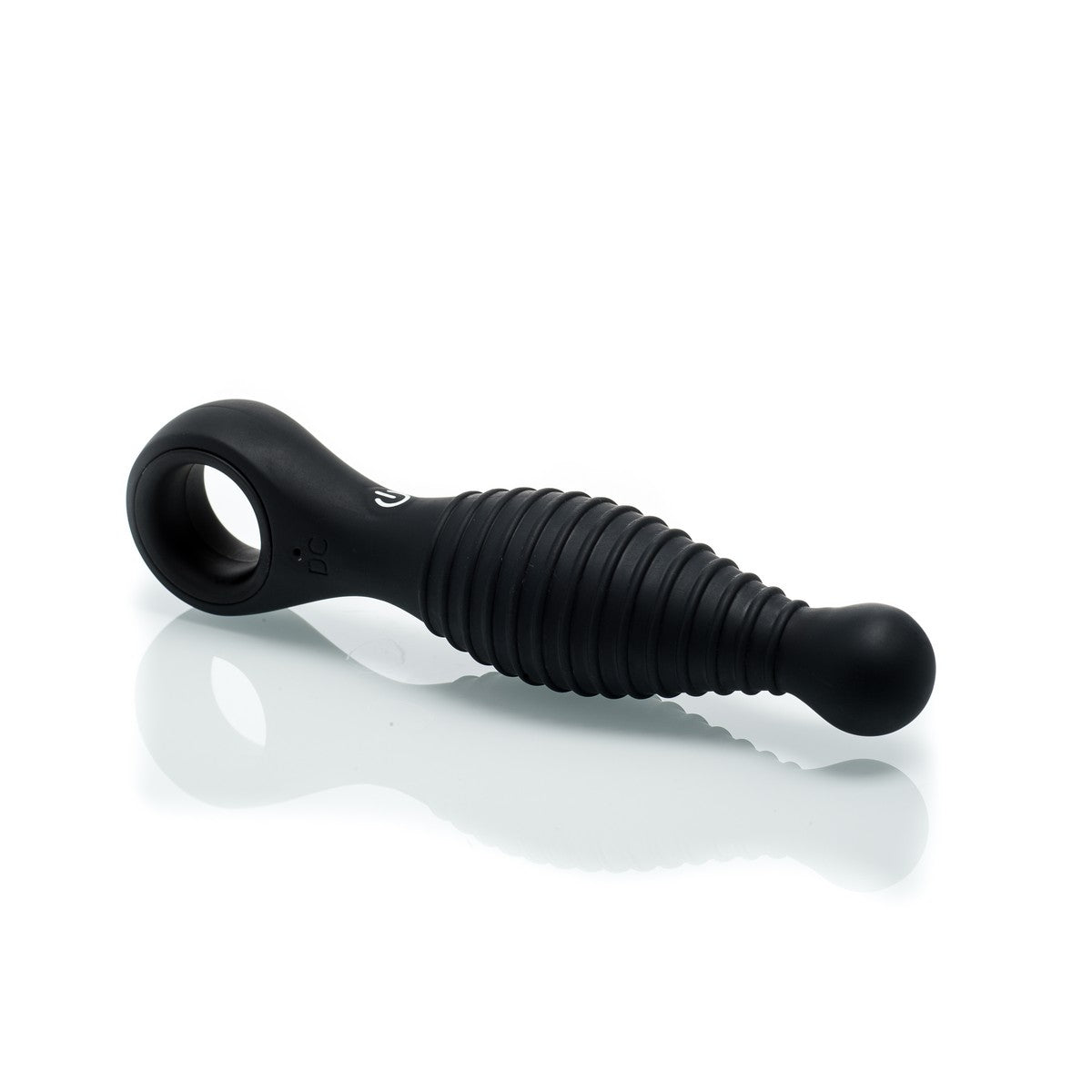 Silicone Black Racer Vibrator