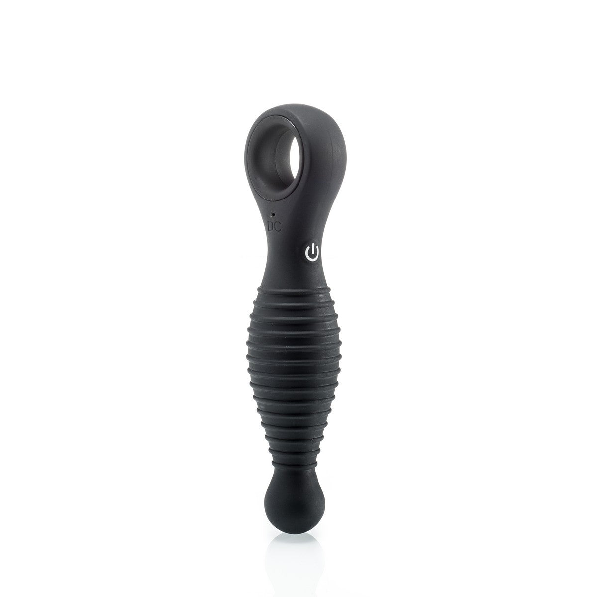 Silicone Black Racer Vibrator