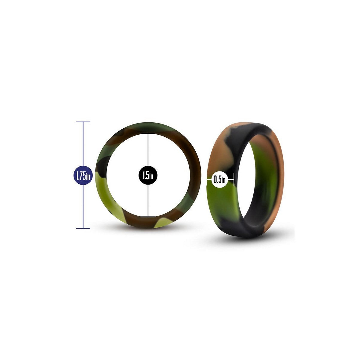 Performance Silicone Camouflage Penisring