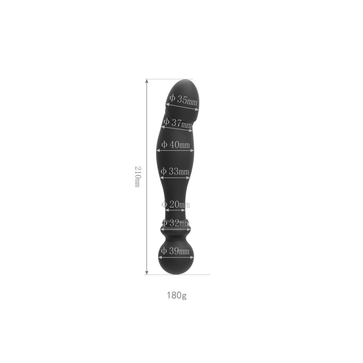 Silikon Dildo 21cm