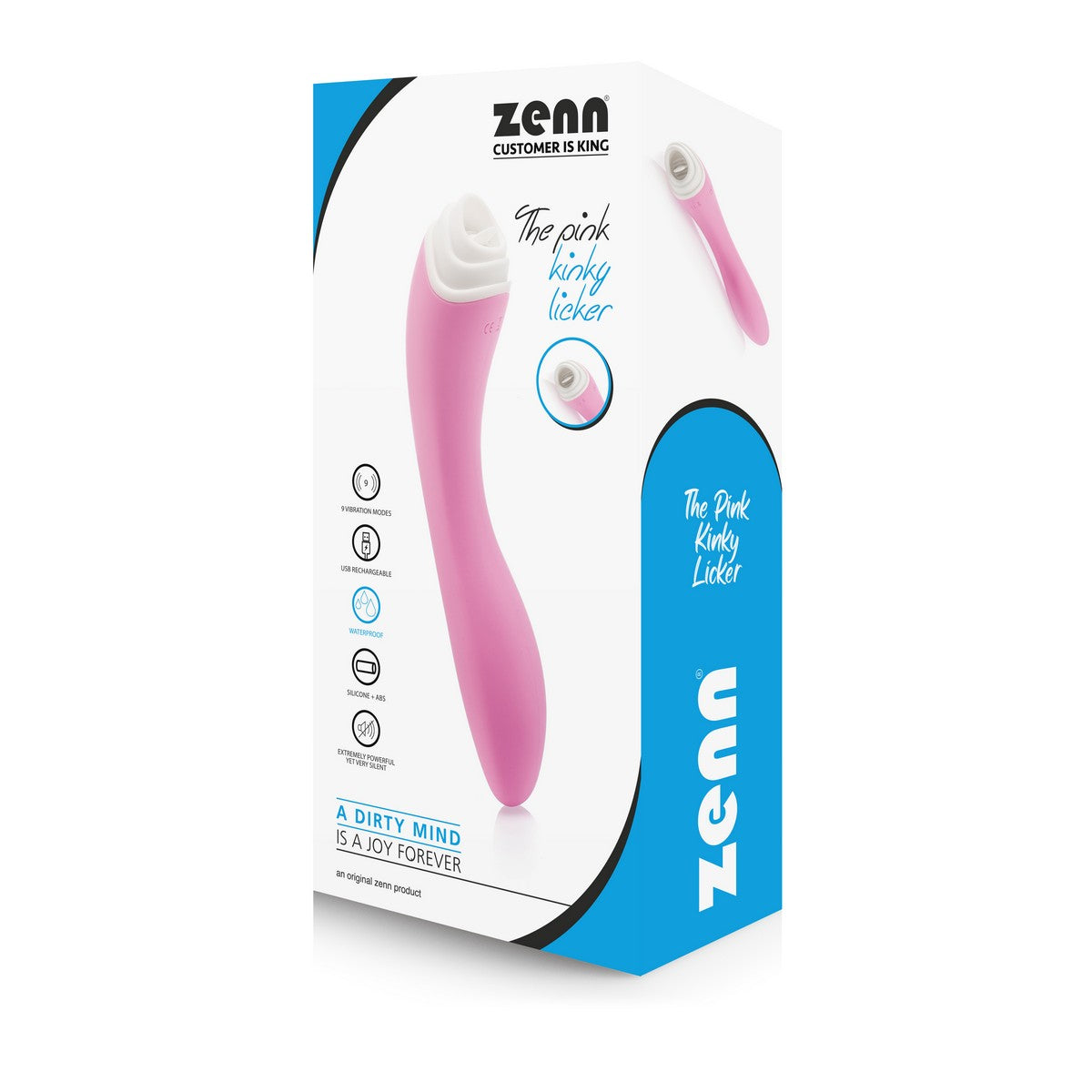 The Pink Kinky Licker Vibrator