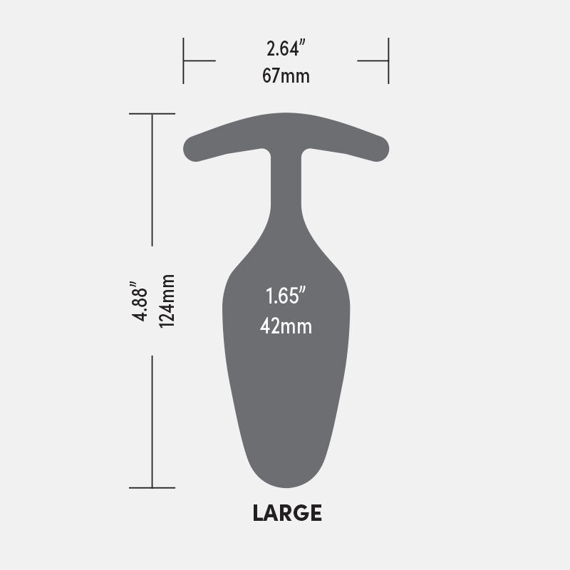 Vibro T Plug Chrom Gr. L