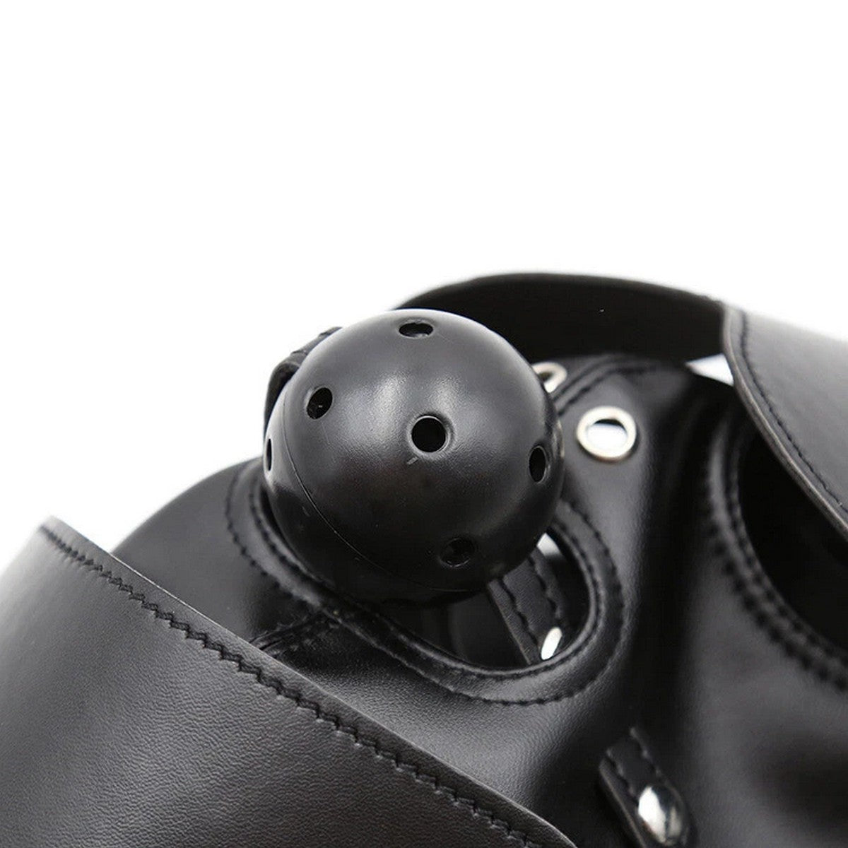 BDSM Maske mit Mundöffnung