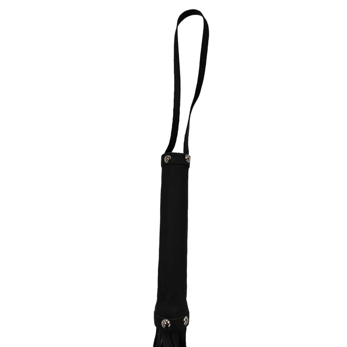Echtleder Peitsche mit Nieten 50cm