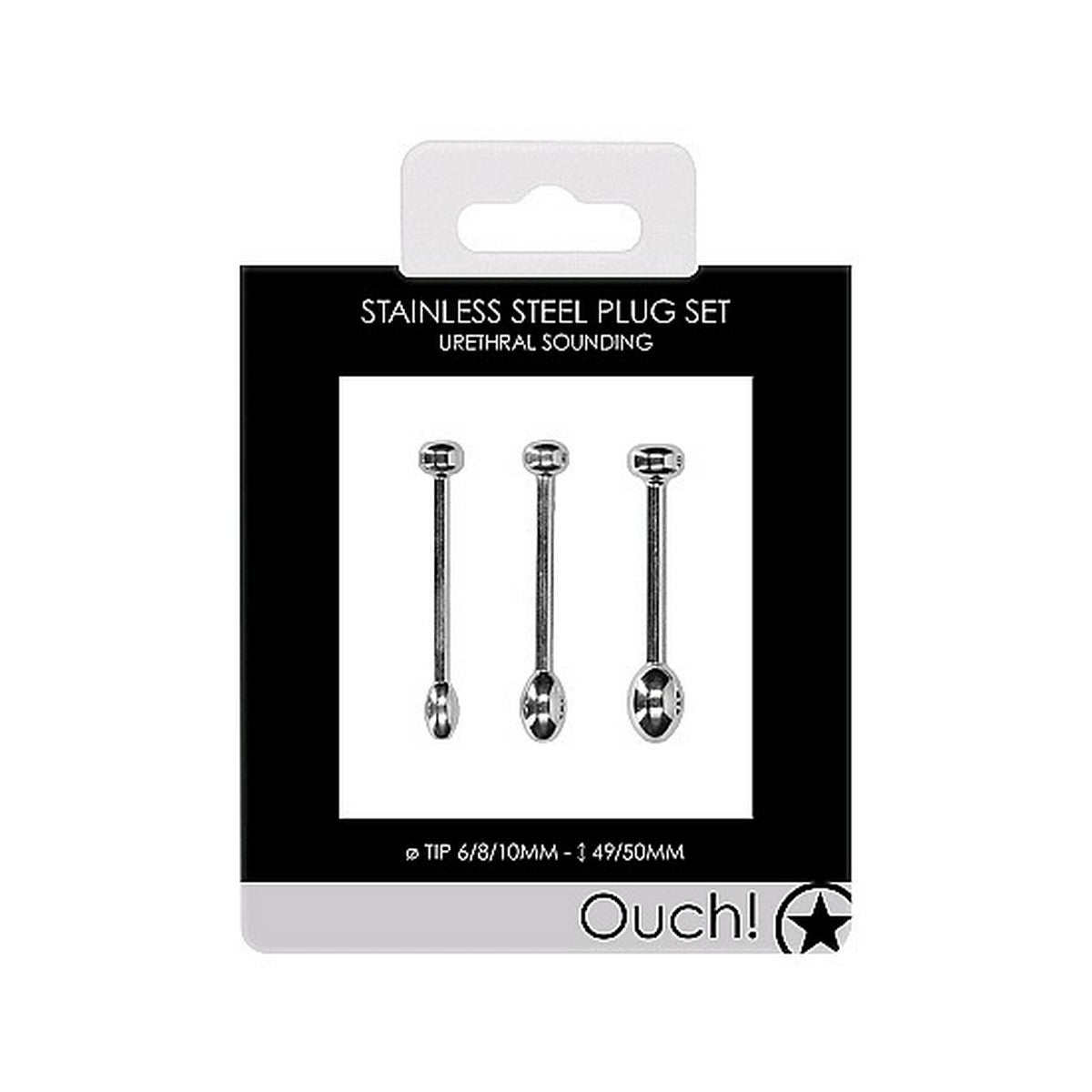 Metall Penis Plug Set